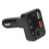 Handsfree Calling Bluetooth Adapter Car FM Transmitter LED Backlit Crystal Clear Audio Transmission Voice Control Smart Undervoltage Detection 8