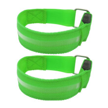 LED-Armband für bessere Sichtbarkeit beim Laufen in der Nacht, Leuchtarmband aus weichen Polymeren, verstellbare Passform, angenehm zu tragen für