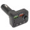 Handsfree Calling Bluetooth Adapter Car FM Transmitter LED Backlit Crystal Clear Audio Transmission Voice Control Smart Undervoltage Detection 2