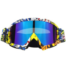 Occhiali da motocross, lenti in policarbonato resistenti agli urti, occhiali da neve leggeri e flessibili per uomo, donna, ragazzi e bambini,