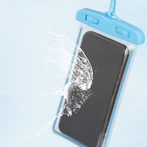 Capa universal à prova d'água, capa subaquática para celular com tampa transparente para todos os smartphones de até 7,5 polegadas, capa 2