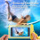 Capa universal à prova d'água, capa subaquática para celular com tampa transparente para todos os smartphones de até 7,5 polegadas, capa 5