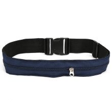 Hands-Free Design Comfortable Elastic Belt Expandable Pocket Waterproof Material Waist Pack for Tennis Yoga Football