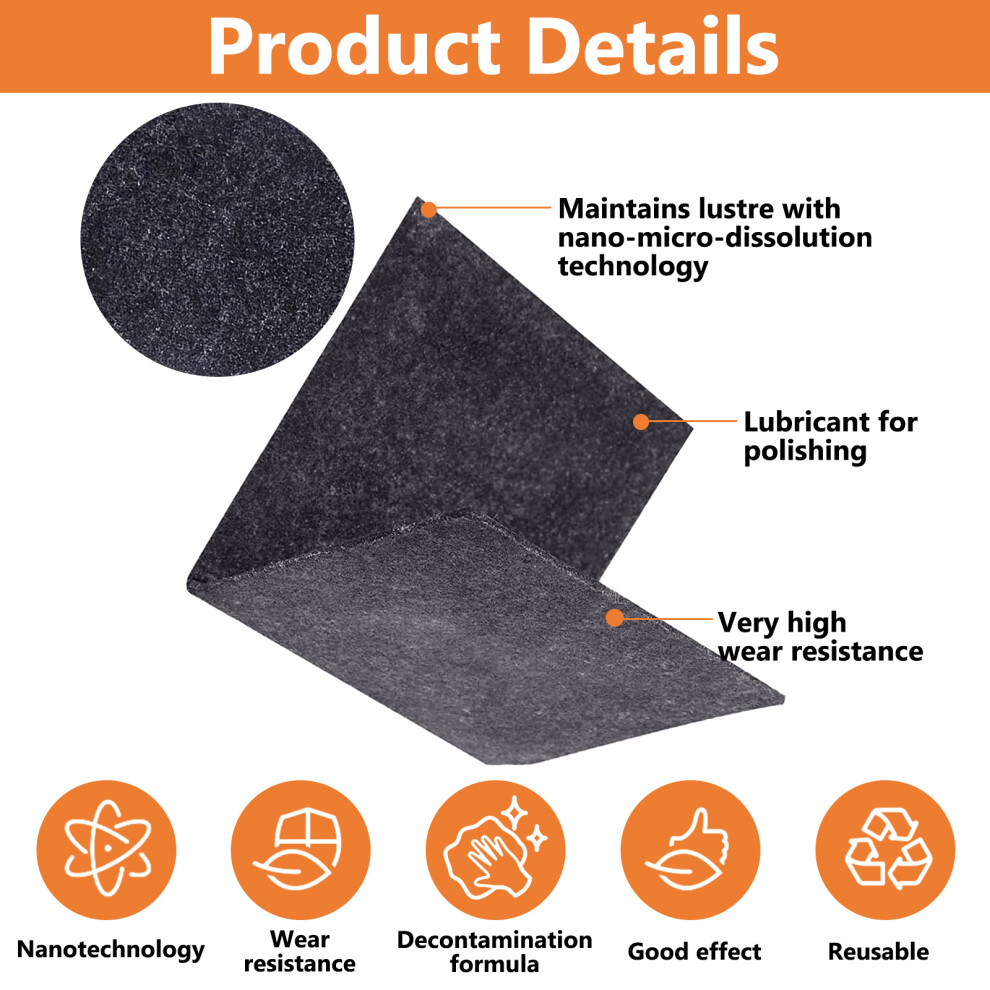 Nano Cloth Car Scratch Remover, Advanced Nano-Repair Technology For Multipurpose Cleaning, Paint Restore Cloth With Multi-Surface Application For 9169997262554