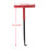 Exhaust Spring Hook With T-Handle, Designed For Vehicle Brake And Riding Mower Platform Use, Lightweight Spring Puller Tool For Quick & Comfortable 2
