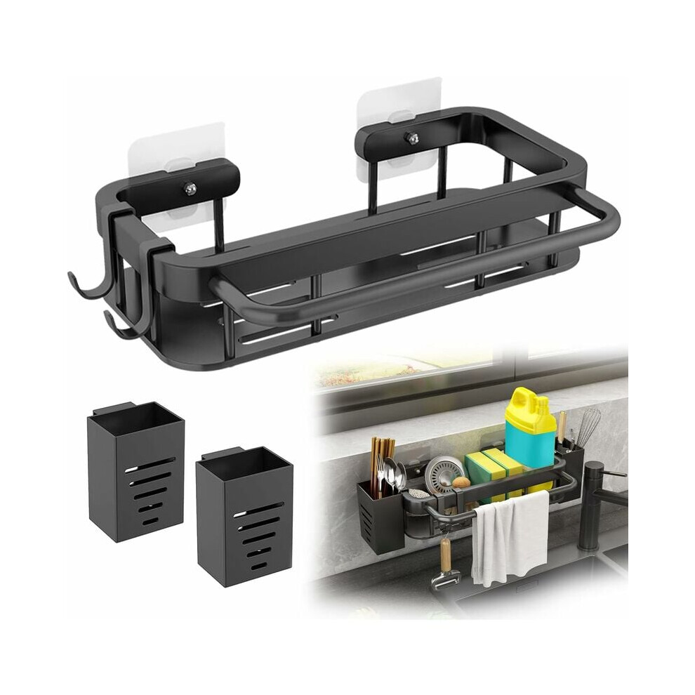 Rustproof Kitchen & Bath Organizer, Easy Installation Stainless Steel Shelving With Strong Load-Bearing For Efficient Storage In Wet Environments 9433291786123