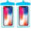 Capa universal à prova d'água, capa subaquática para celular com tampa transparente para todos os smartphones de até 7,5 polegadas, capa 1