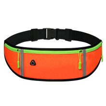 High-Quality Nylon Lycra Fabric Fanny Pack, Quick Drying Breathable Stretchable Waist Bag with Adjustable Elastic Belt for Running Hiking Jogging Work