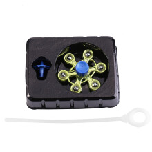 Fingertip Gyro Toy Transformable Fidget Spinner With Steel Bearing Smooth Rotation For Stress And Anxiety Relief, Environmentally Friendly Materials