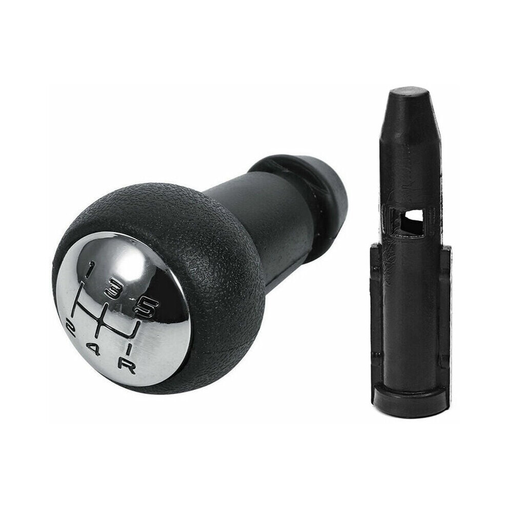 Manual Shift Knob Replacement, Premium Plastic Car Shifter Adapter For 5 Speed, Aftermarket Upgrade For Peugeot Citroã«N Models Ensuring Smooth And 9340959705986