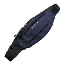 Compagno di corsa versatile, cintura da running impermeabile con fascia in vita regolabile e tasca espandibile per tutti i telefoni (materiale