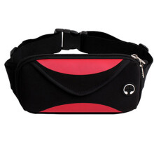 Waist Bag For Various Outdoor Activities, Adjustable Belt And Hidden Headphone Hole, Bounce Free Comfortable Wear For Fitness, Medical, Travel, Lifest