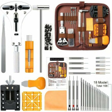 Ferramentas multifuncionais de luxo, conjunto de ferramentas para remoção de elos de relógio para ajustes precisos, kit profissional de reparo de