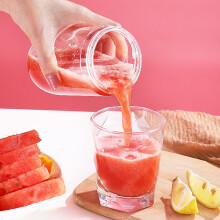 Personlig blender, smoothieblender, bærbart design med skarpe knive i rustfrit stål til blendning af frugt, shakes, smoothies og proteindrikke.