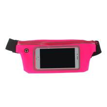 Fitness Waist Companion, Running Belt with Touchscreen Functionality, Ultra-Light Design for Seamless Exercise, Adjustable Elastic Band, Nighttime Vis