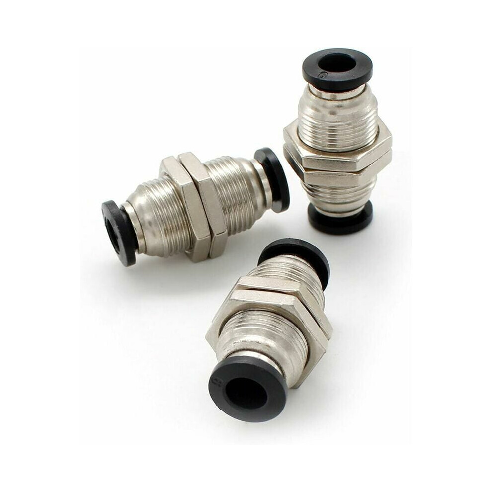 Push To Connect Tube Fitting, Bulkhead Union For High Pressure Applications Ensuring Sturdy Durability And Seamless Connections 9358999430409