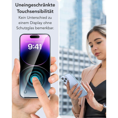 Αντικατασκοπευτικό γυαλί για iPhone14Pro Max, αδιάβροχο και ανθεκτικό στο λάδι φίλτρο 1