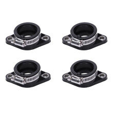 4X Motorrad Gn125 Vergaser Intake Interface Rohr Joint Manifold für 125Cc Gn 125 Motor Ersatz Teile