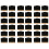 36Pack  Chalkboard Signs, Kitchen Notes Chalk Boards with Stands 10X7.2cm Small Blackboard Message Tabletop Board 1