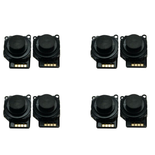 8Pcs Joystick Button Control Thumb 3D Analog Stick for  PSP 2000 2001 2002