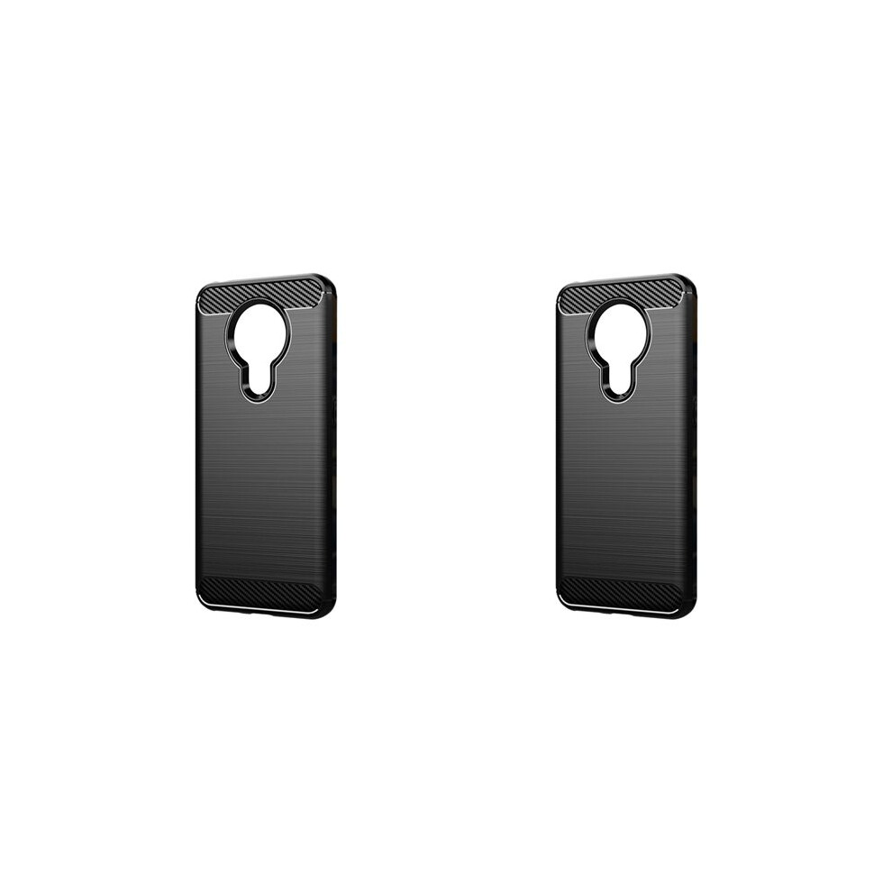 2X Suitable For 5.3 Case Anti-Fall Protective Shell Brushed Shell Protective Soft Shell Tpu Phone Case Black 6033071349185