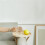 2X Round Foldable Wooden Sofa Clip  Side Table for Wide Couches Arm,Armrest Table for Eating/Drinks/Snacks/Remote 5