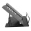 2X Desk Book Stand Metal Reading Rest Book Holder Angle Adjustable Stand Document Holder Sturdy (Black) 7