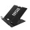 2X Desk Book Stand Metal Reading Rest Book Holder Angle Adjustable Stand Document Holder Sturdy (Black) 8