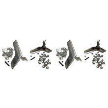 4x 2047201171 Matte Inside Interior Door Handle Set L+R for C GLK Class W204 X204