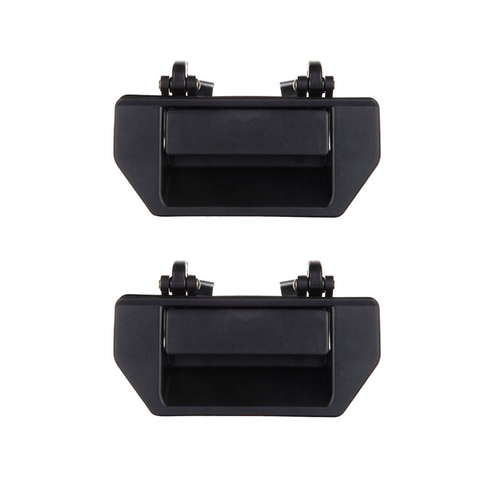2X Car Styling Rear Tailgate Tail Gate Handle 90606-01G01 For Navara D21 D22 Frontier Pickup Black 4711424396032