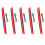 5X Universal Car Motorcycle Red 12V 20 LED 3RD High Mount Brake Tail Stop Light 1
