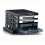 2X Suporte de Adaptador de 4 Baias 2,5 um 3,5 Polegadas Disco Rígido Caddy SSD Chassi Unidade de Montagem de Disco Rígido Baia Do Caddy 5