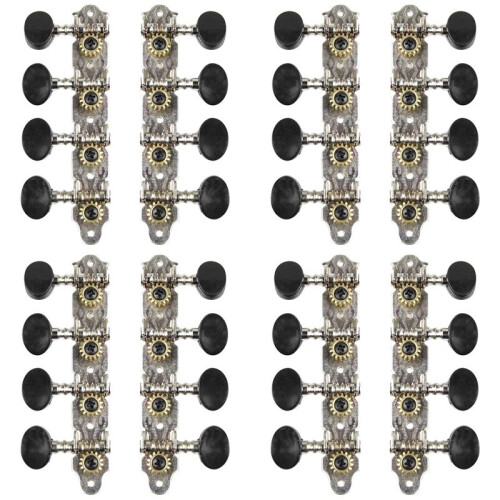 4 Set 4L4R Mandolin Tuning Pegs Machine Heads String Tuning Pegs for 8 Strings Mandolin Instruments Accessory