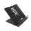 2X Desk Book Stand Metal Reading Rest Book Holder Angle Adjustable Stand Document Holder Sturdy (Black) 5