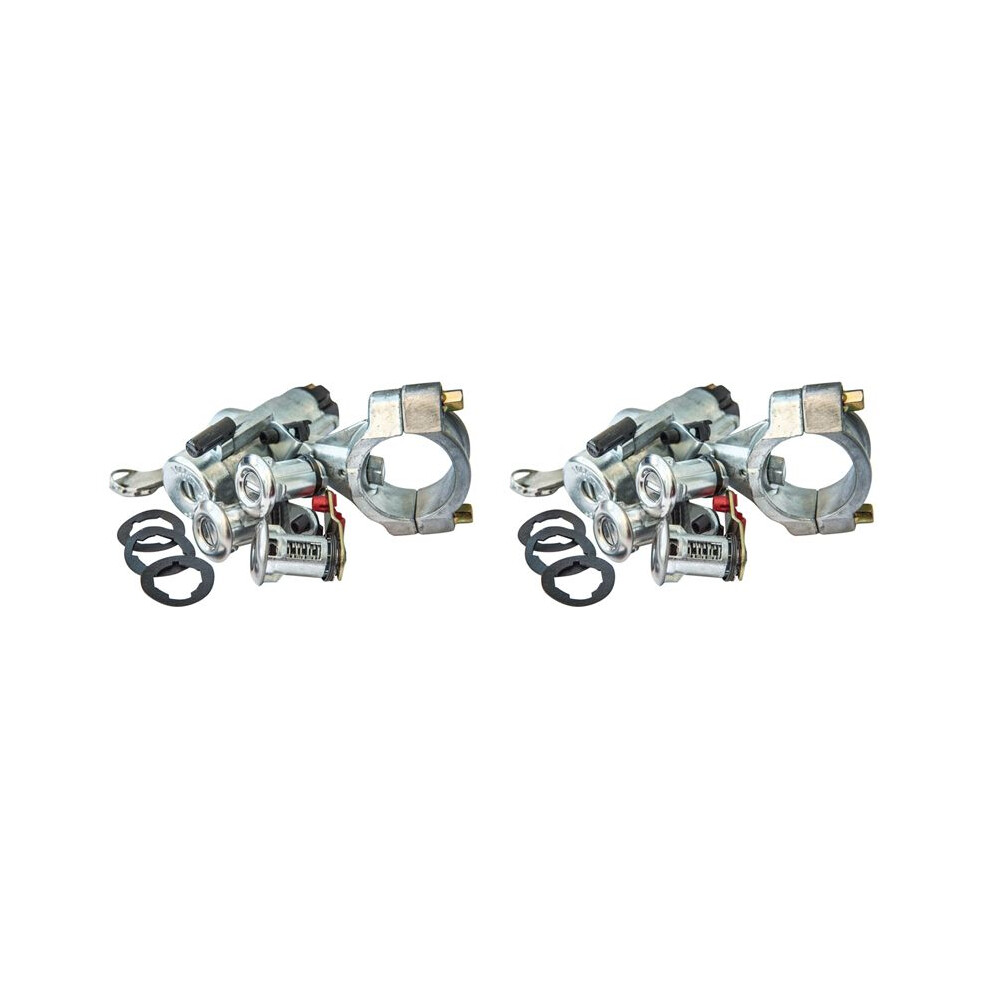 2X Ignition Lock For Patrol Gq Y60 2 Door Barn 88-98 4 Ozzie Owned Black/Silver 6031478388677