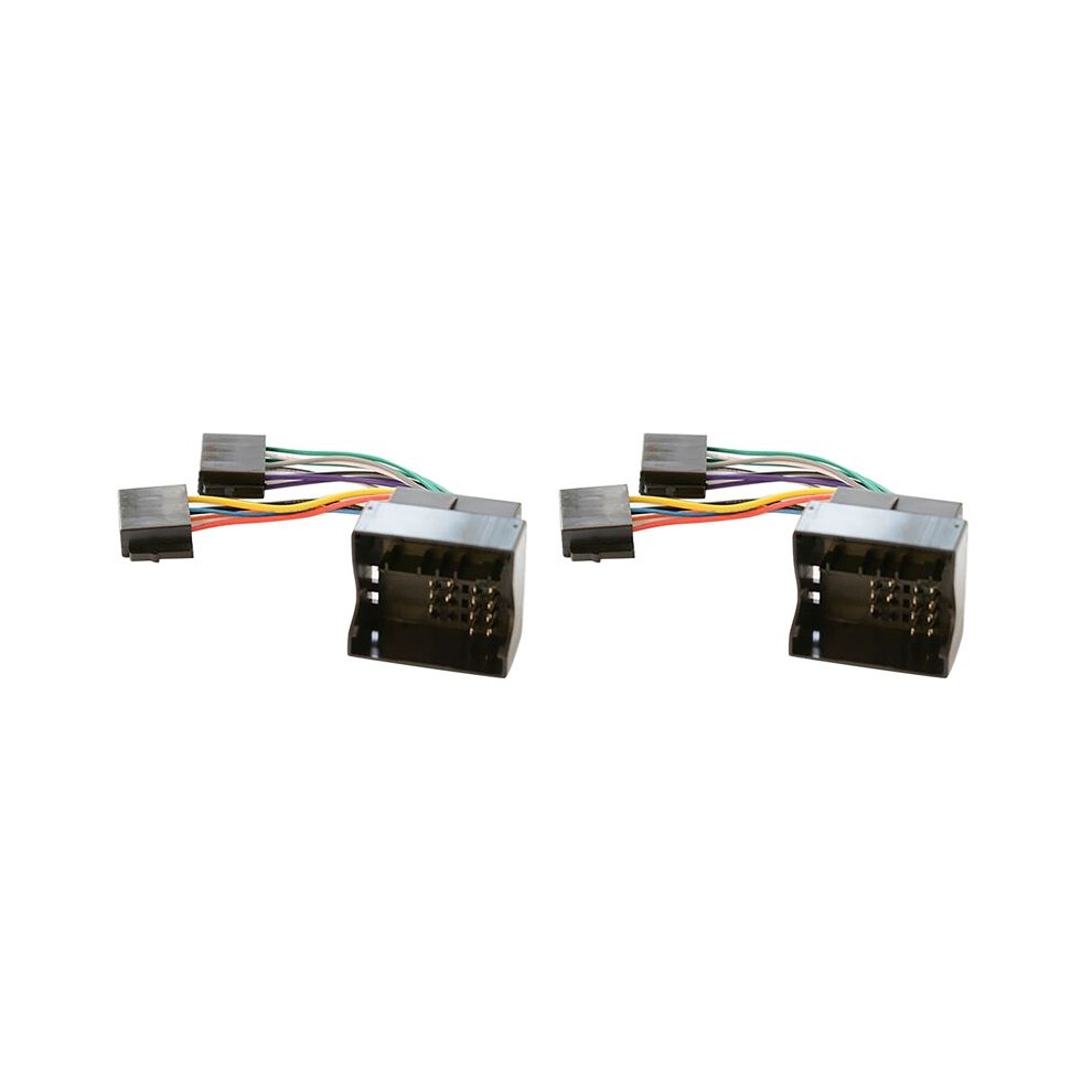 2X Car Radio Iso Adapter Cable For Astra H Corsa C Antara Combo Meriva Zafira For Agila Movano 6032645601704