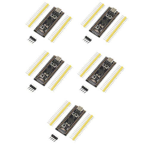 5X STM32F411 Development Board, STM32F411CEU6 STM32F4 Learning Board, Support for MicroPython/ Programming