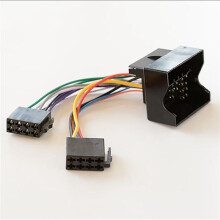 2X Adaptador ISO de RáDio Do Carro para Astra H Corsa C Antara Combo Meriva Zafira para Agila Movano