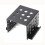 2X Suporte de Adaptador de 4 Baias 2,5 um 3,5 Polegadas Disco Rígido Caddy SSD Chassi Unidade de Montagem de Disco Rígido Baia Do Caddy 6