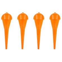 4X Multi-Function Car Fueling Funnel Gasoline Engine Oil Additive Motorcycle Agricultural Machinery Funnel Yellow