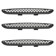 3X Car Front Hood Scoop Bezel Mesh Intake Grille Cover 68202462AD for Charger SRT Hellcat 2016-2021