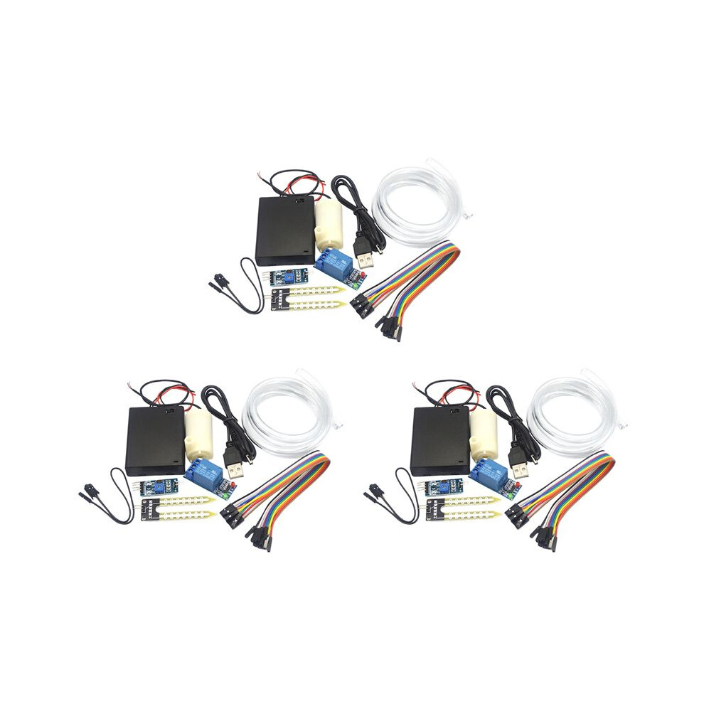3X Automatic Irrigation Module Diy Kit Automatic Watering Module Soil Moisture Detection Automatic Water Pumping 4713633410707
