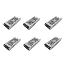 6X 5V 40A 200W Fuente de AlimentacióN Conmutada Ultradelgada Cartelera Pantalla ElectróNica Pantalla LED Fuente de AlimentacióN