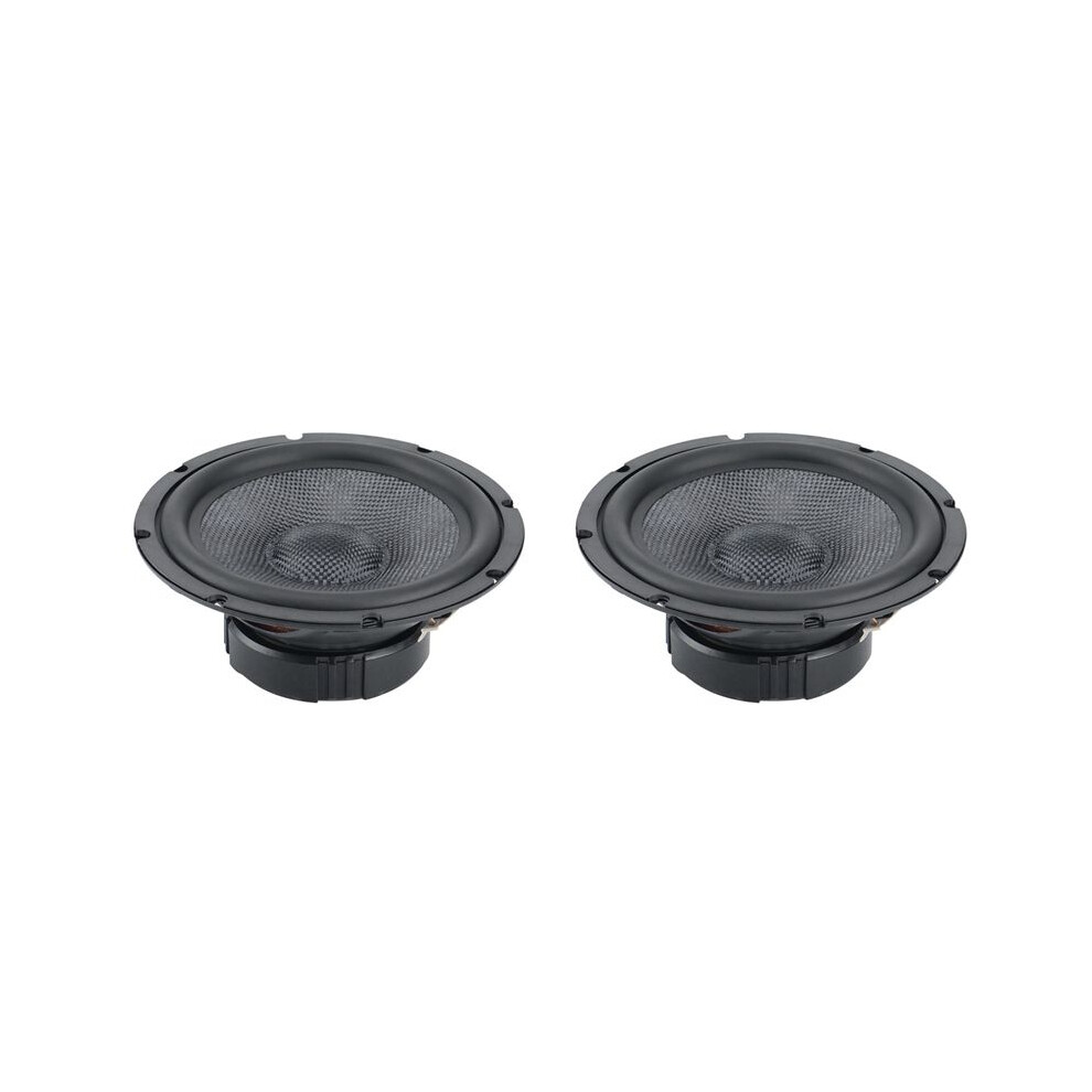 2Pc 6.5 Inch Midrange Bass Speakers 4 Ohm 40W Glass Fiber Woofer Hifi Audio Loudspeaker Diy For Home Theater 4711095972436