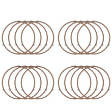 16Pack Microwave Roller Ring Microwave Oven Turntable Ring Plate Tray Support Ring for Glass Plate Tray Supporting