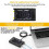 2X Novo LiteVNA-64 50KHz-6.3GHz LiteVNA 4 Polegadas Touch Screen Vector Network Analyzer  UHF Antena Analyzer AtualizaçãO de 6
