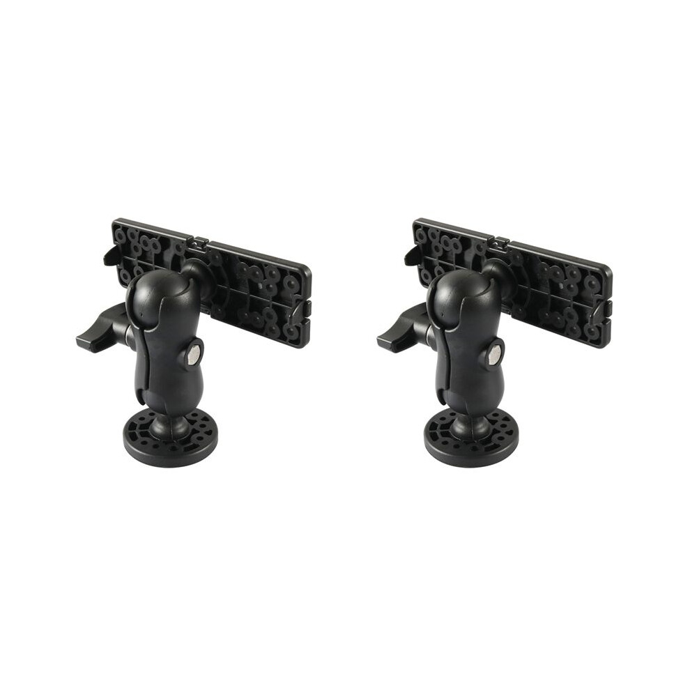 2X Marine Boat Fishfinder Bracket 360 Degree Depth Sounder Base Mount Universal Fishes Finder Mount Gps Map Plate 6033789814005
