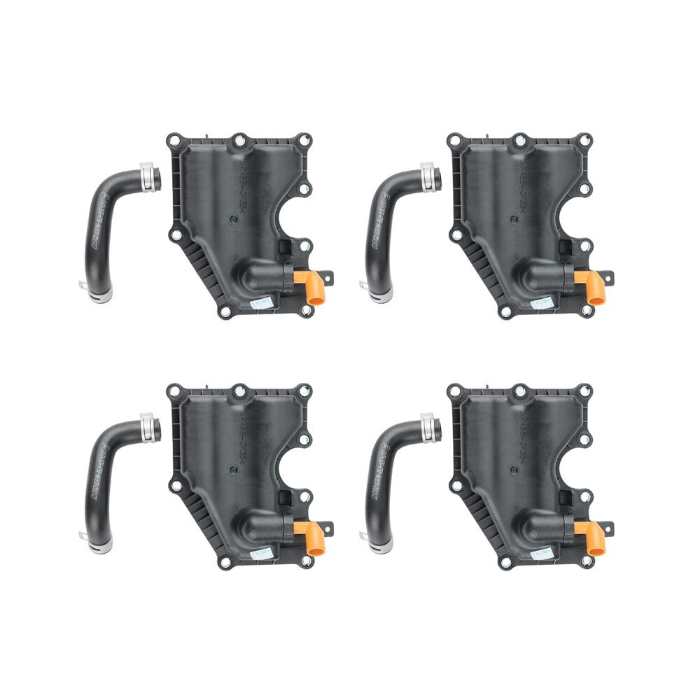 4X Oil Separator Cover+Tube Kit Lf50-13-570 4M5g6a785hc 1S71-6758Cj For 3 6 Gg Gy Gh 5 Cr Cw Mx-5 6034227590444