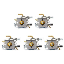 5X Carburador Apto para MP16 MP16-7 52Cc Motosserra Carb 2 Tempos Motor 4500 5200 5800 Motosserra Cortador de Grama Tubo de Ferramentas de Jardim