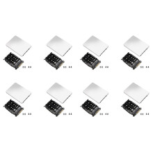 8X M.2 SSD para U.2 Adaptador 2 em 1 M.2 NVMe e -Bus NGFF SSD para PCI-e U.2 SFF-8639 Adaptador PCIe M2 Converter, com Shell